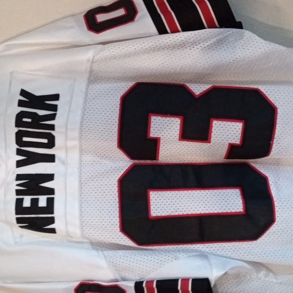 New York #03 Jersey XL, White , Black and Red - Picture 5 of 12